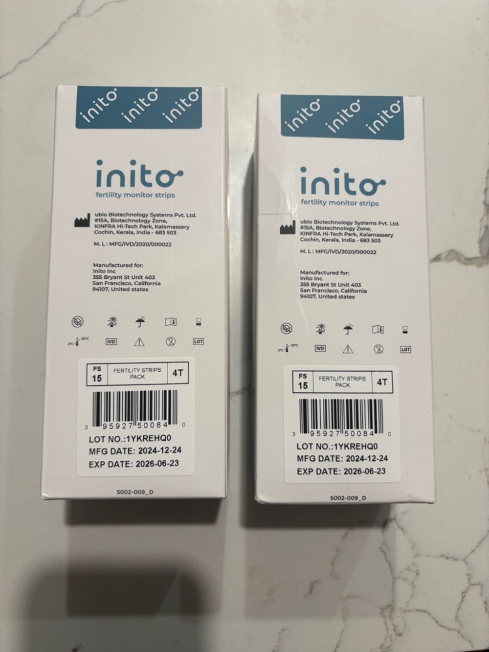 Inito Fertility Monitor Test Strips - 30 total - Picture 2 of 2